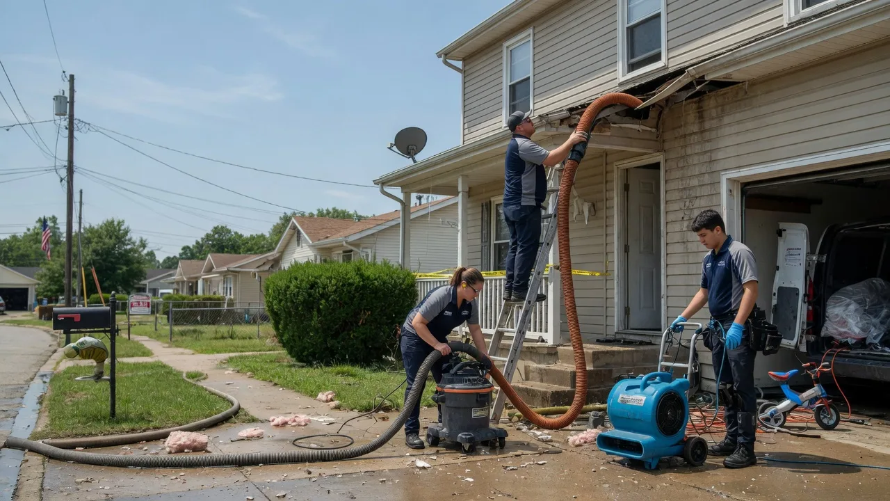 Water Damage Restoration in Latham, IL near me